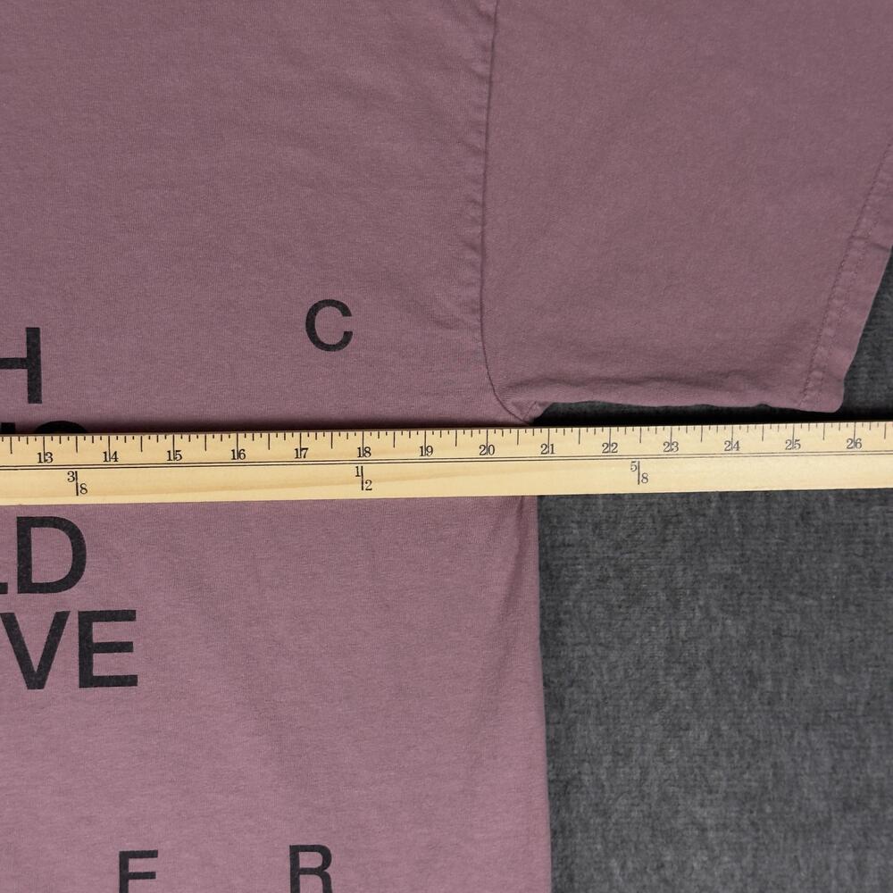 Mac Miller Shirt Mens Large Pink So Much Of This World Lyric Graphic Tee T-Shirt - Picture 6 of 8